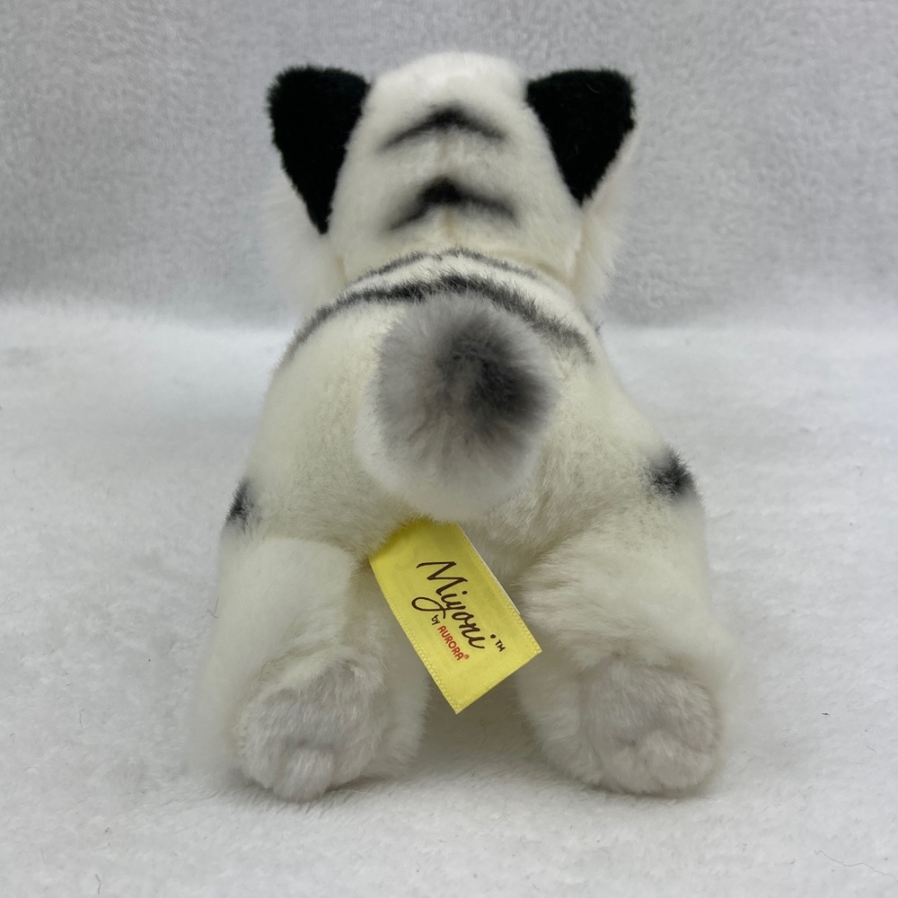 Aurora Miyoni White Tiger Plush Toy 8” - Picture 4 of 8
